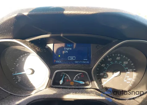 2014 Ford Focus Se из США, поврежденный, VIN 1FADP3F28EL172831